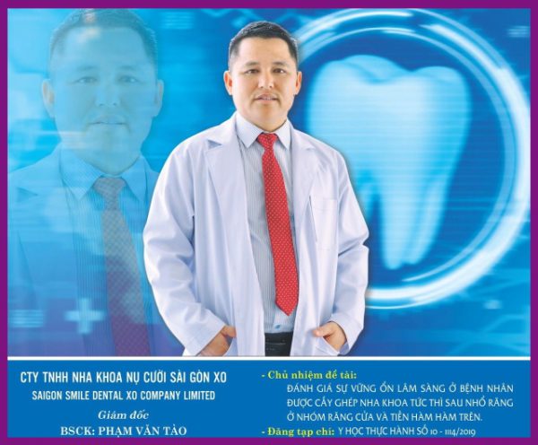 Nha khoa Sài Gòn XO - Địa chỉ trồng răng implant uy tín