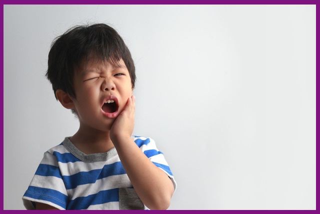 viêm tủy răng có thể gây đau nhức, khó chịu cho trẻ
