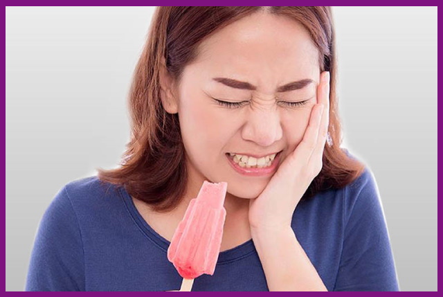 đồ lạnh sẽ khiến răng bị tủy viêm trở nên cực kỳ ê buốt