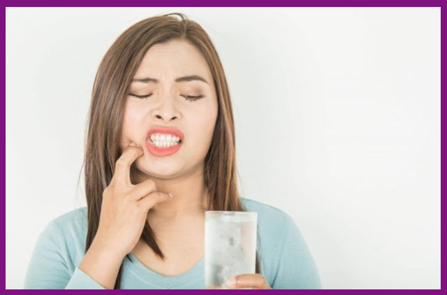 tủy răng một khi bị viêm sẽ khiến răng cực kỳ nhạy cảm với các kích thích nóng lạnh