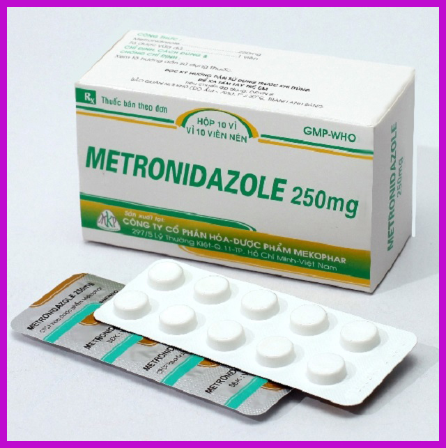 thuốc trị viêm tuỷ răng metronidazole