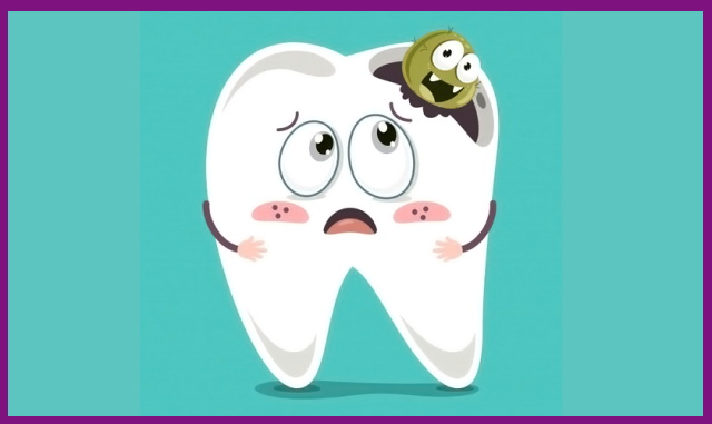 sâu răng là bệnh lý rất dễ gặp ở trẻ em do tiêu thụ nhiều đồ ngọt