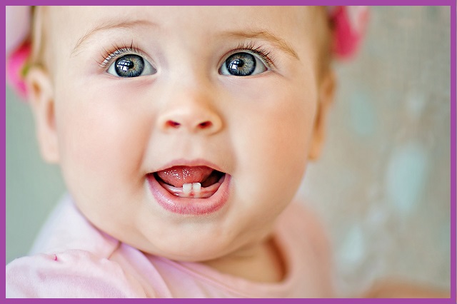 lịch mọc răng sữa ở trẻ em