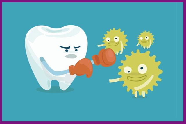 viêm nha chu chủ yếu là do vi khuẩn từ khang miệng tấn công